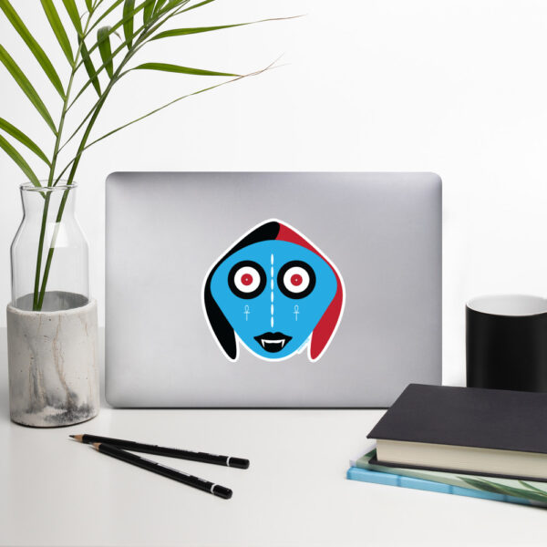 Bosigo Blue Sticker by Vexenwraith