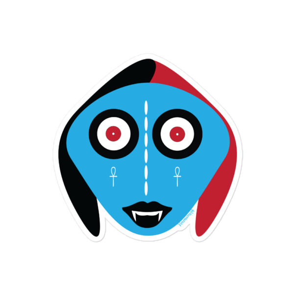 Bosigo Blue Sticker by Vexenwraith