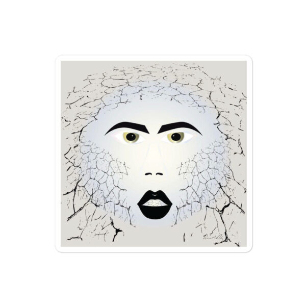 Medusa's Reign Sticker by Vexenwraith