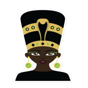 Jeweled Queen Sticker