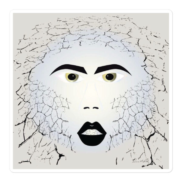 Medusa's Reign Sticker by Vexenwraith