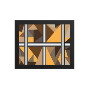 Barred Art Print